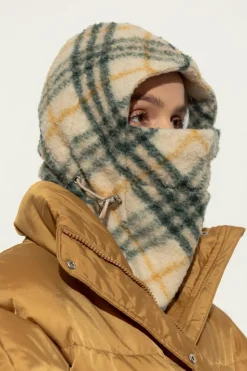Burberry ZIELONY Kaptur