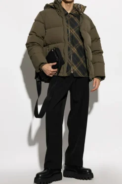 Burberry ZIELONY Koszula w kratę