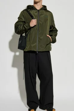 Burberry ZIELONY Lekka kurtka `Newport`
