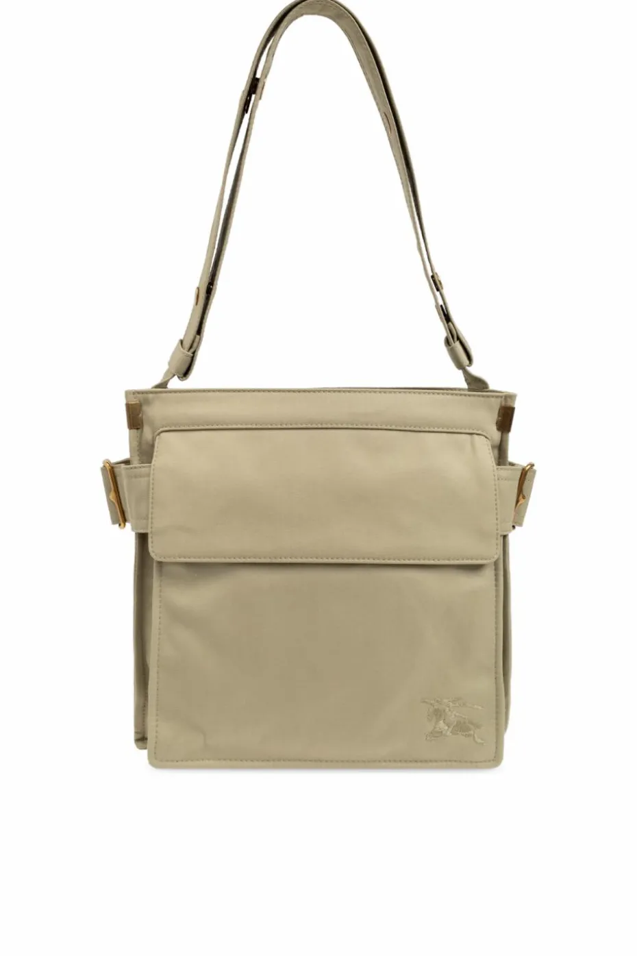 Burberry ZIELONY Torba na ramię z logo