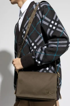 Burberry ZIELONY Torba na ramię ‘Trench’