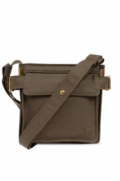 Burberry ZIELONY Torba na ramię z logo