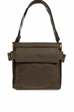Burberry ZIELONY Torba ‘Trench Small’ typu ‘shopper’