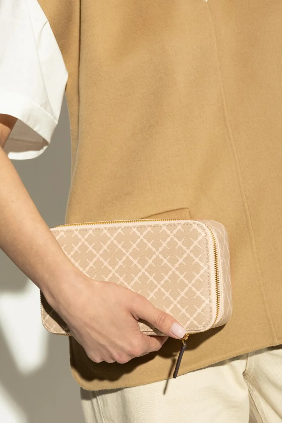 By Malene Birger beżowy Kosmetyczka `Bea`