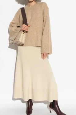 By Malene Birger beżowy Sweter ‘Cierra’