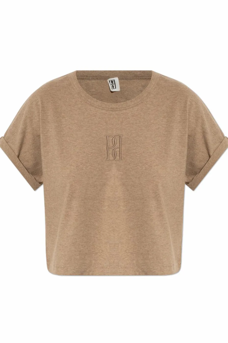 By Malene Birger beżowy T-shirt `Hedalia`