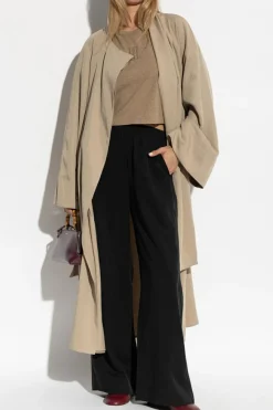 By Malene Birger beżowy T-shirt `Hedalia`