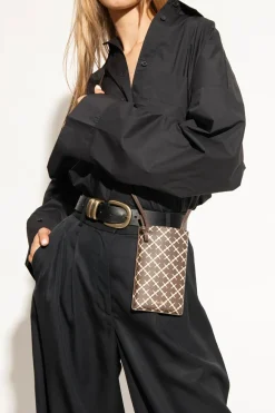 By Malene Birger BRĄZOWY Etui na telefon ‘Ivy’
