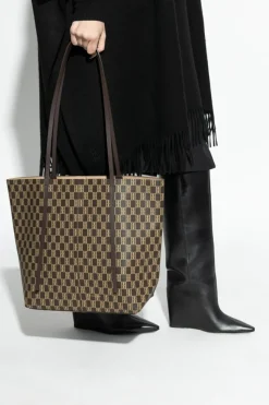 By Malene Birger BRĄZOWY Torba `Ivy` typu `shopper`
