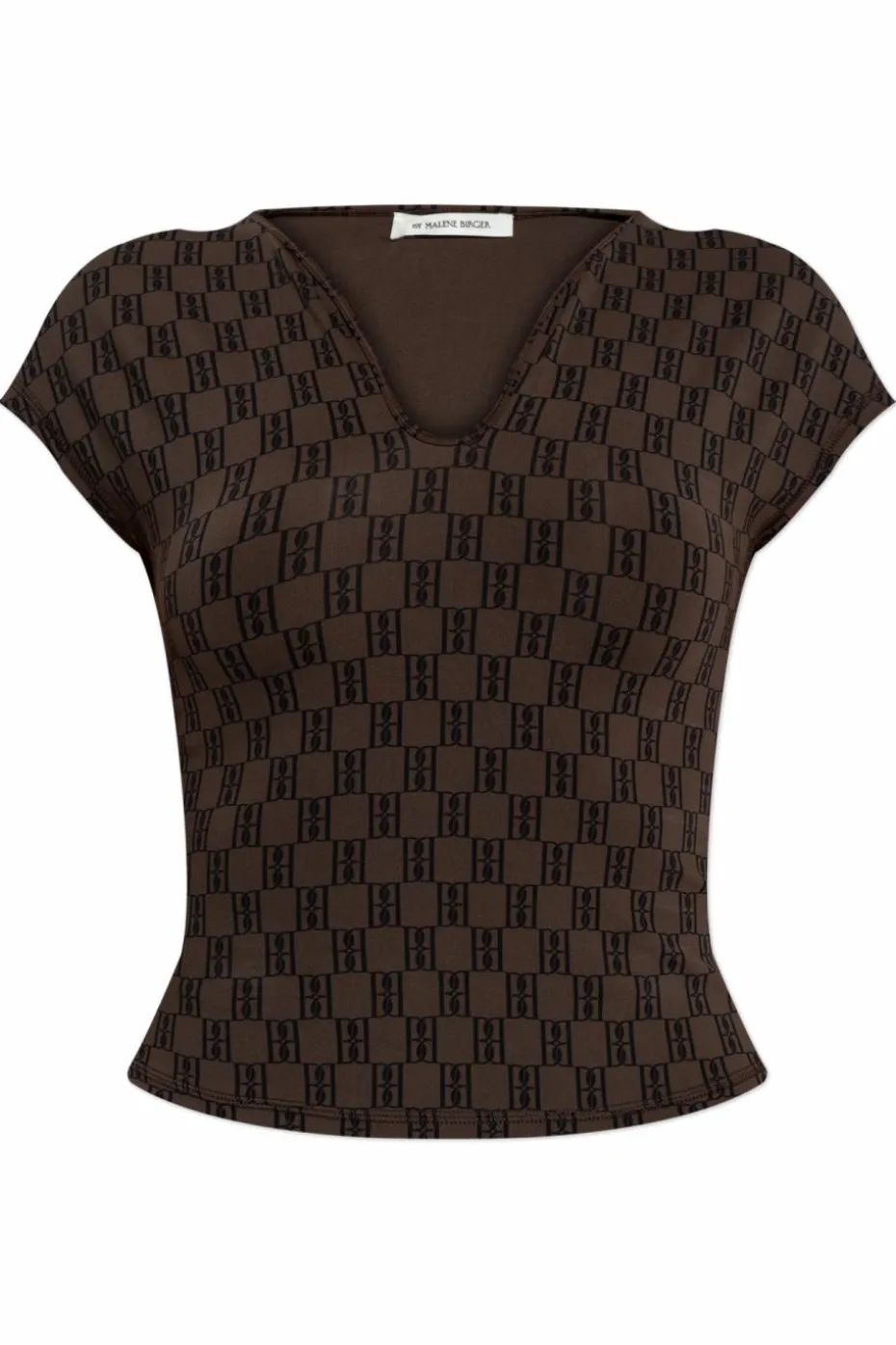 By Malene Birger BRĄZOWY Top `Venazia`