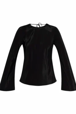 By Malene Birger CZARNY Top `Pricilla`