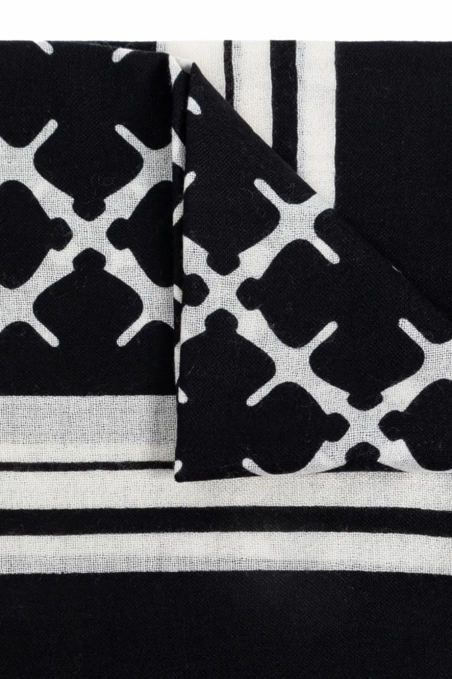 By Malene Birger CZARNY Wełniana chusta
