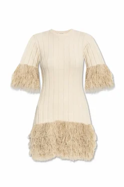 By Malene Birger kremowy Sukienka `Lina`