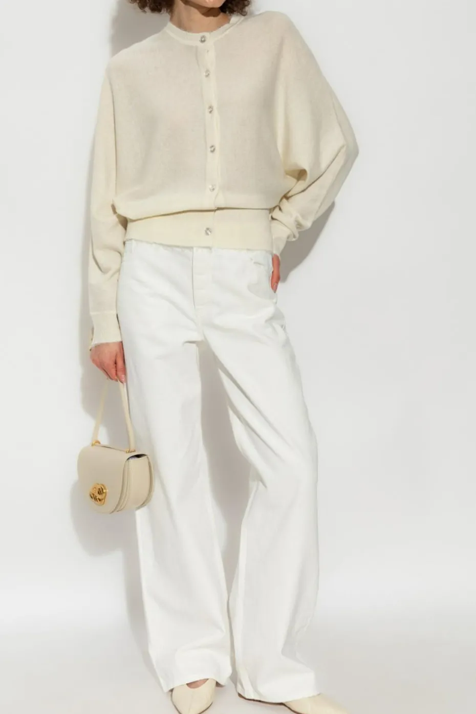 By Malene Birger kremowy Kardigan `Sao`
