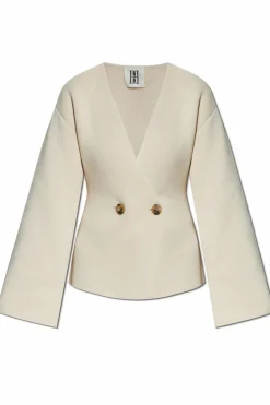 By Malene Birger kremowy Kardigan `Tinley`