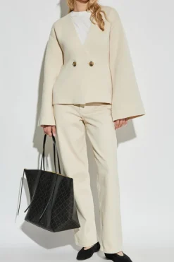 By Malene Birger kremowy Kardigan `Tinley`