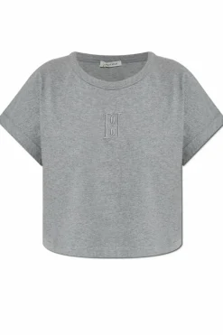By Malene Birger SZARY T-shirt `Hedalia`