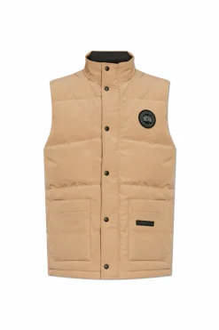 Canada Goose beżowy Kamizelka puchowa `Freestyle`