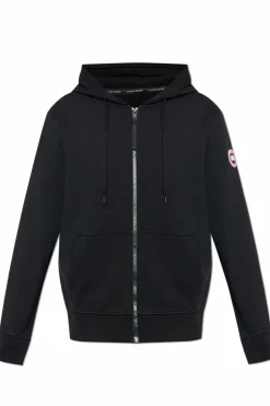 Canada Goose CZARNY Bluza z kapturem