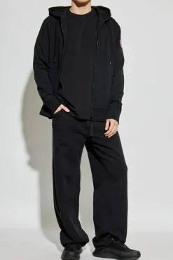 Canada Goose CZARNY Bluza z kapturem