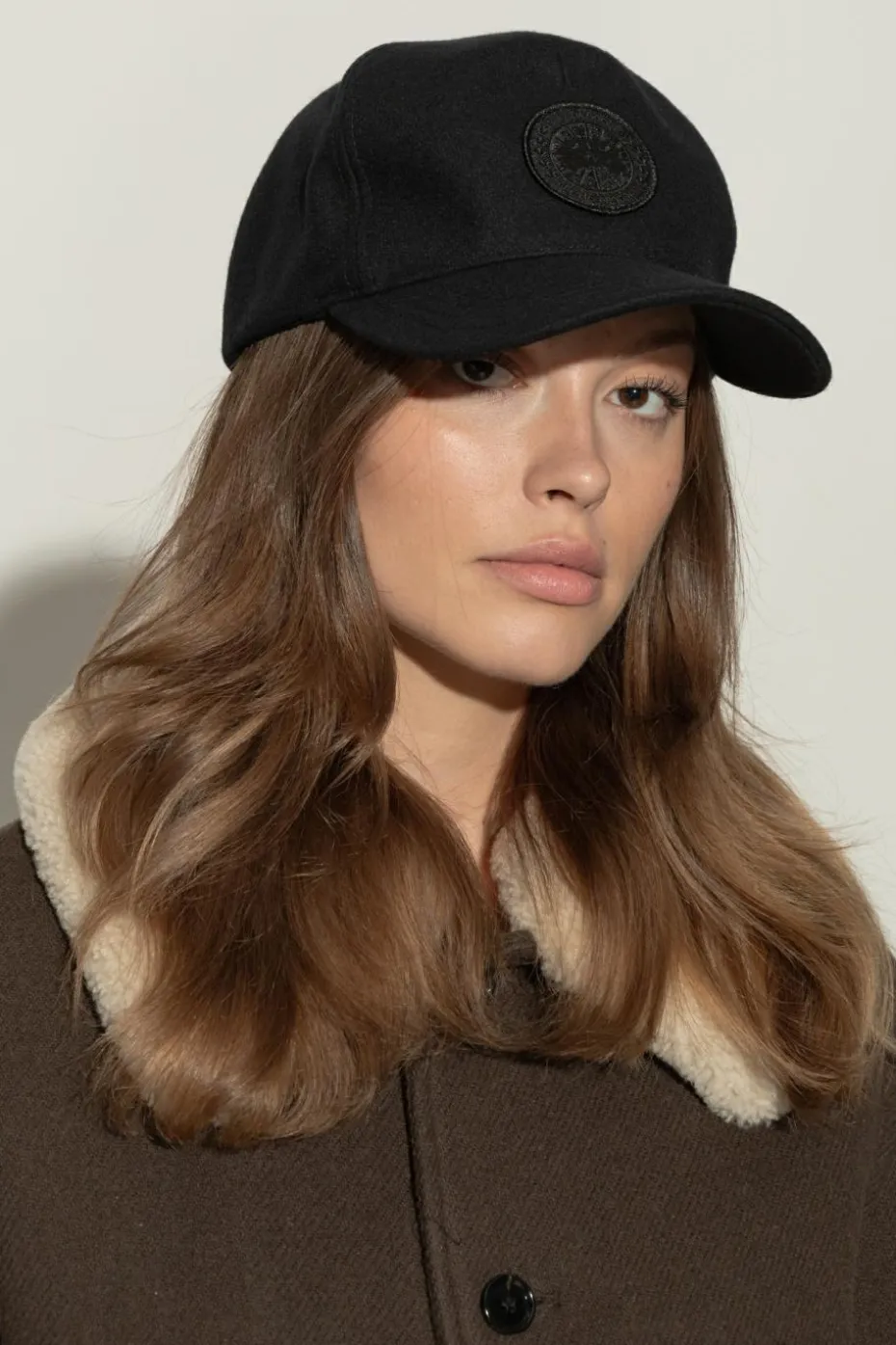Canada Goose CZARNY Czapka z daszkiem