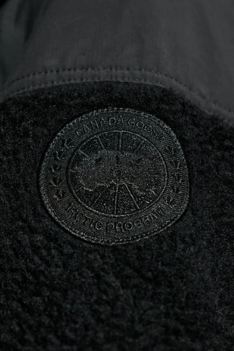 Canada Goose CZARNY Dwustronna kurtka `Alberni`