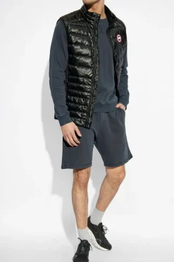 Canada Goose CZARNY Kamizelka ze stójką