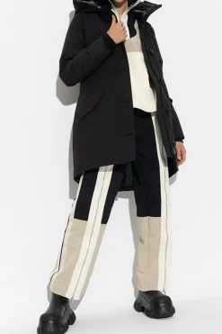 Canada Goose CZARNY Kurtka puchowa ‘Rossclair’