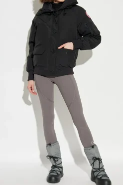 Canada Goose CZARNY Kurtka puchowa z kapturem