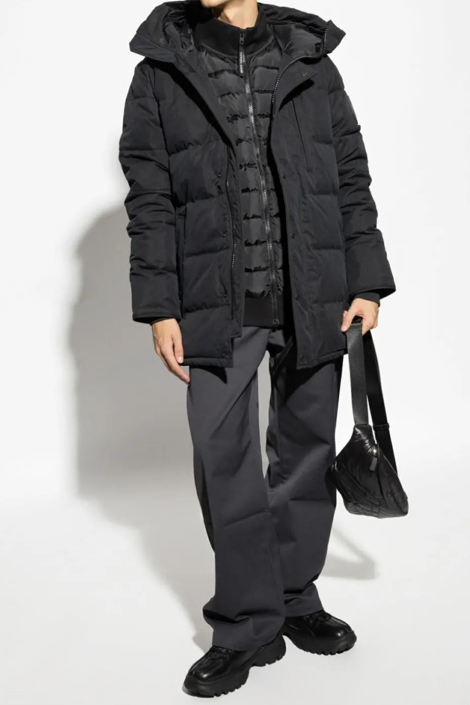 Canada Goose CZARNY Kurtka puchowa `Carson`