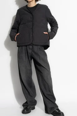 Canada Goose CZARNY Kurtka z logo `Annex`