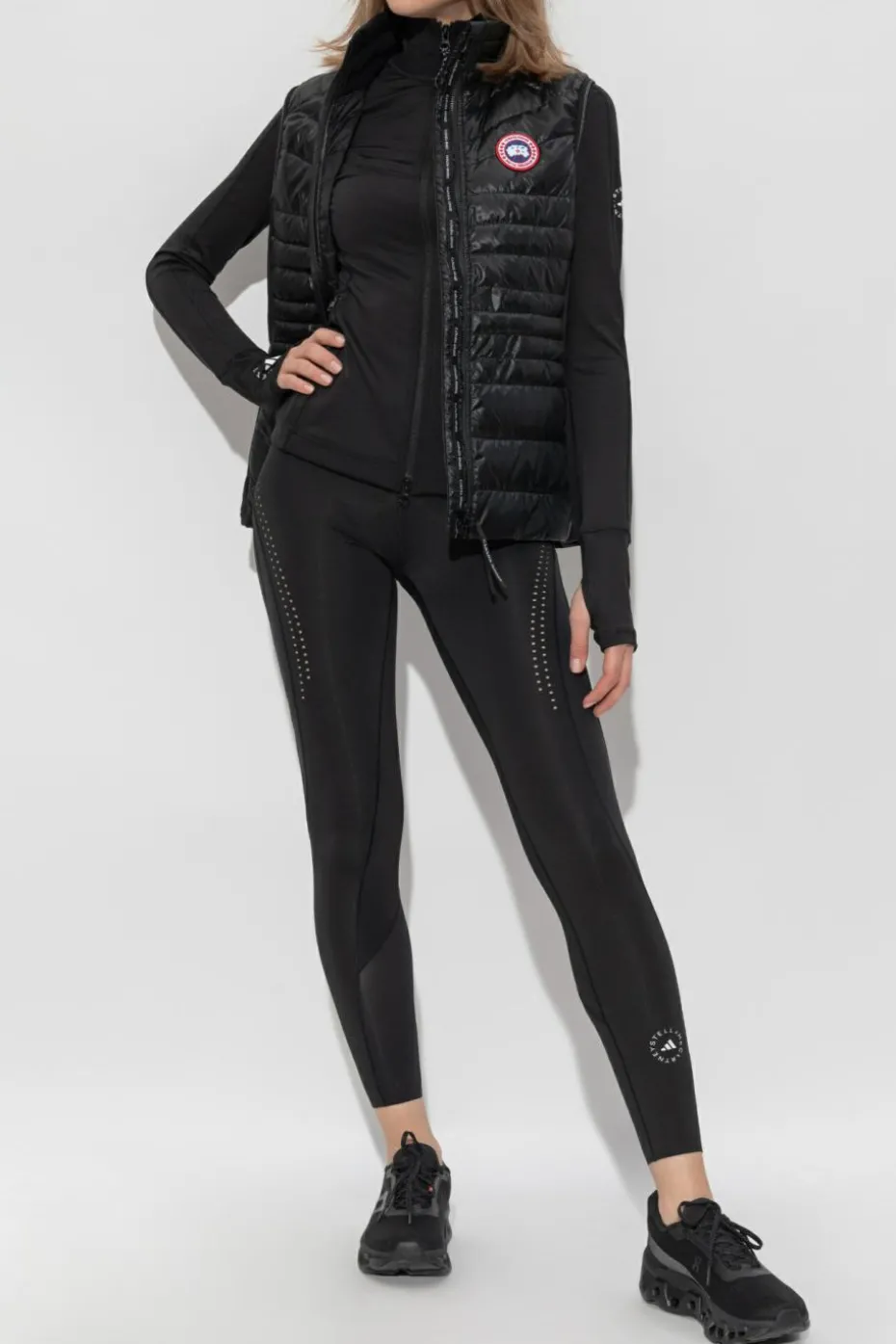 Canada Goose CZARNY Puchowa kamizelka