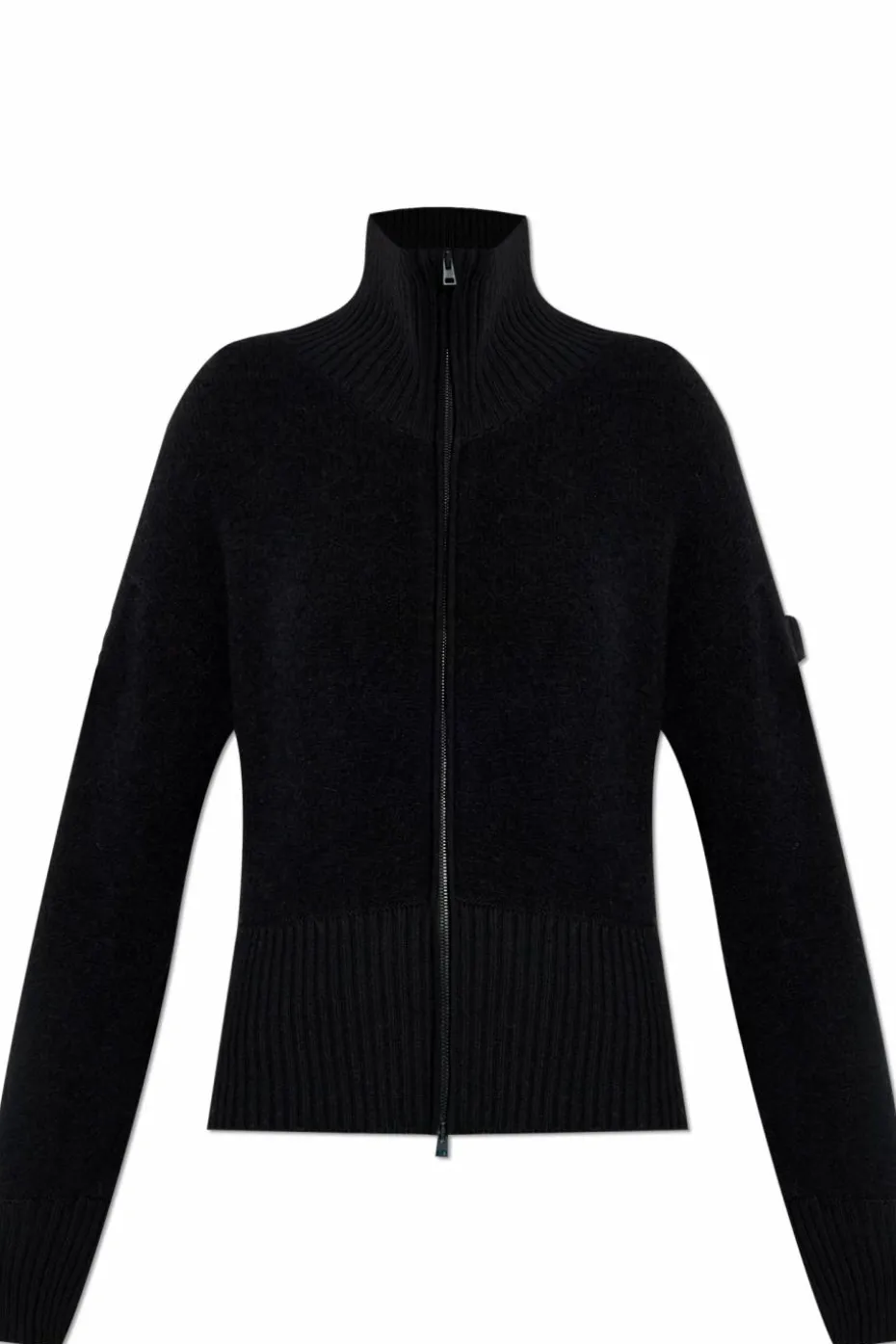 Canada Goose CZARNY Wełniany kardigan