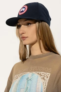 Canada Goose GRANATOWY Czapka z daszkiem