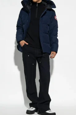 Canada Goose GRANATOWY Kurtka puchowa ‘MacMillan’