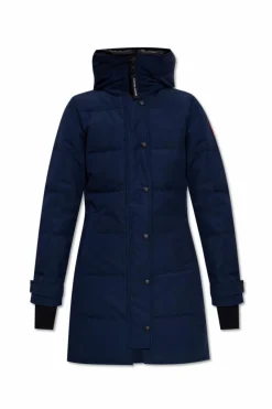 Canada Goose GRANATOWY Puchowa parka ‘Shelburne’