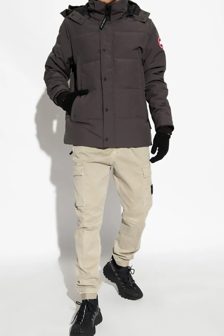 Canada Goose SZARY Kurtka puchowa ‘Wyndham’