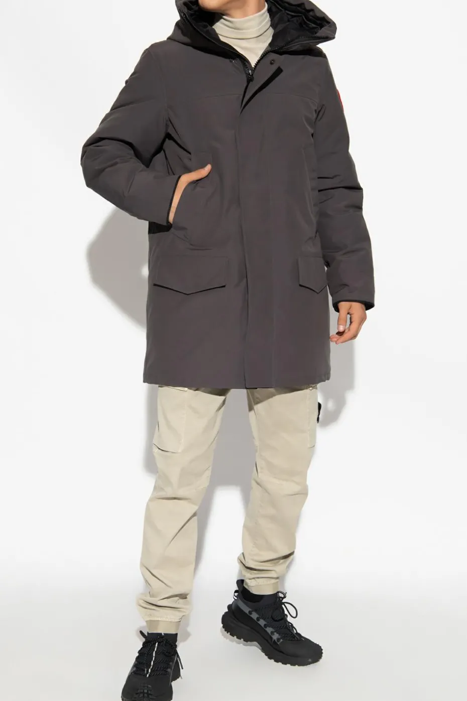 Canada Goose SZARY Kurtka puchowa ‘Langford’