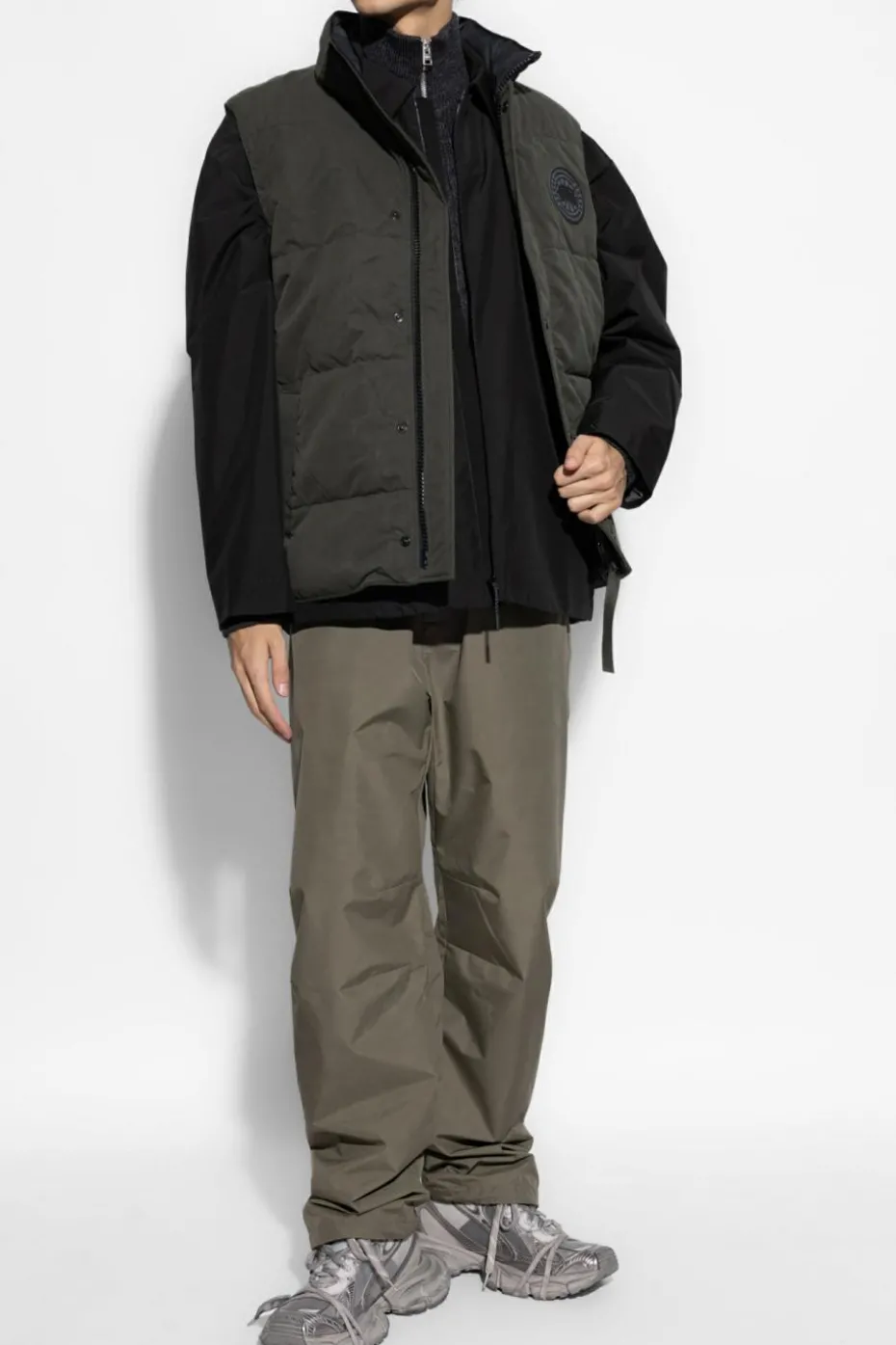 Canada Goose SZARY Puchowa kamizelka