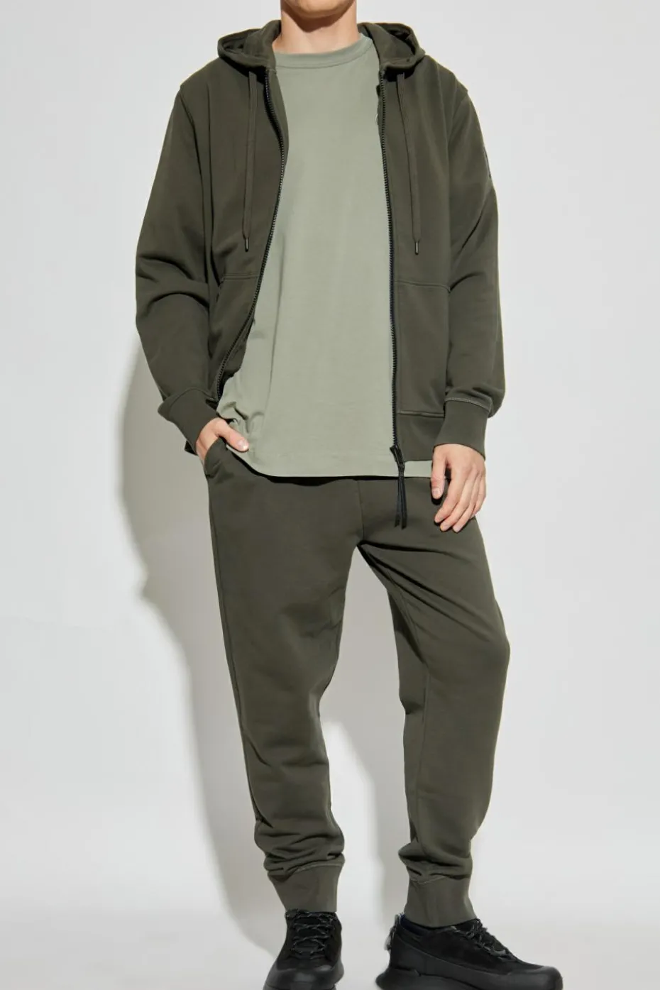 Canada Goose ZIELONY Bluza z kapturem