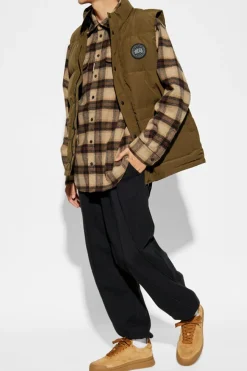 Canada Goose ZIELONY Kamizelka puchowa `Freestyle`