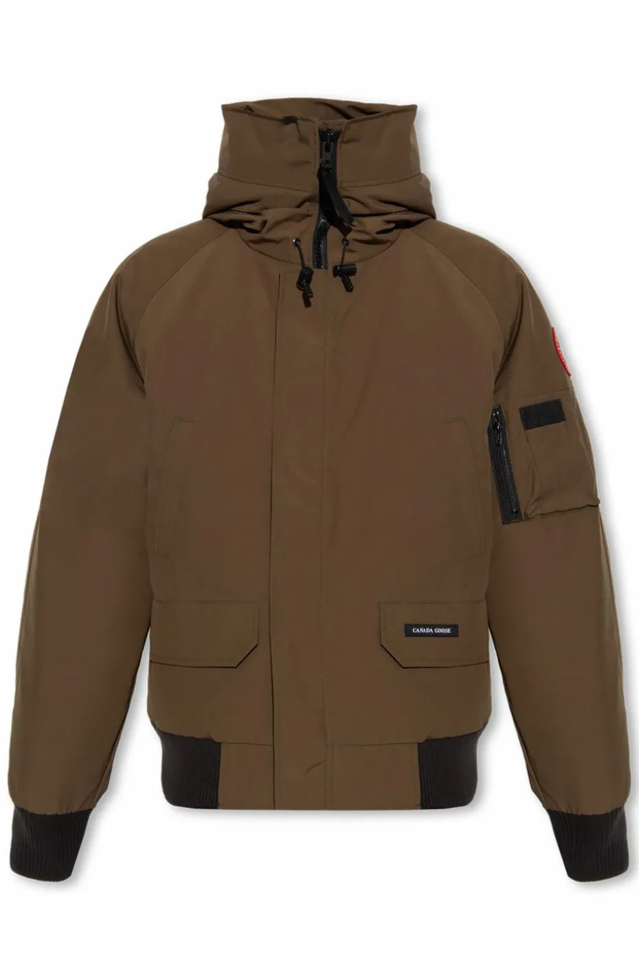 Canada Goose ZIELONY Puchowa kurtka ‘Chilliwack’ typu ‘bomber’