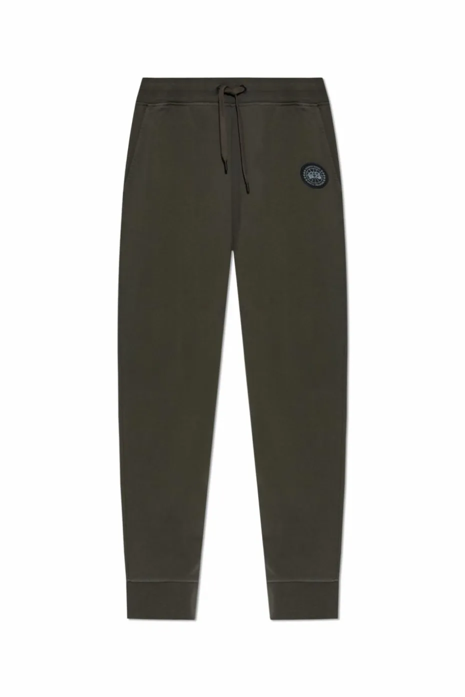 Canada Goose ZIELONY Spodnie dresowe z logo