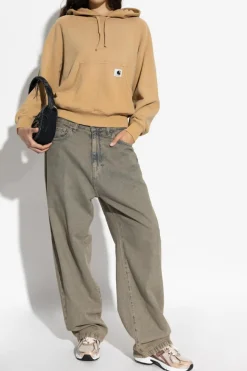 Carhartt WIP beżowy Bluza "Hudson`