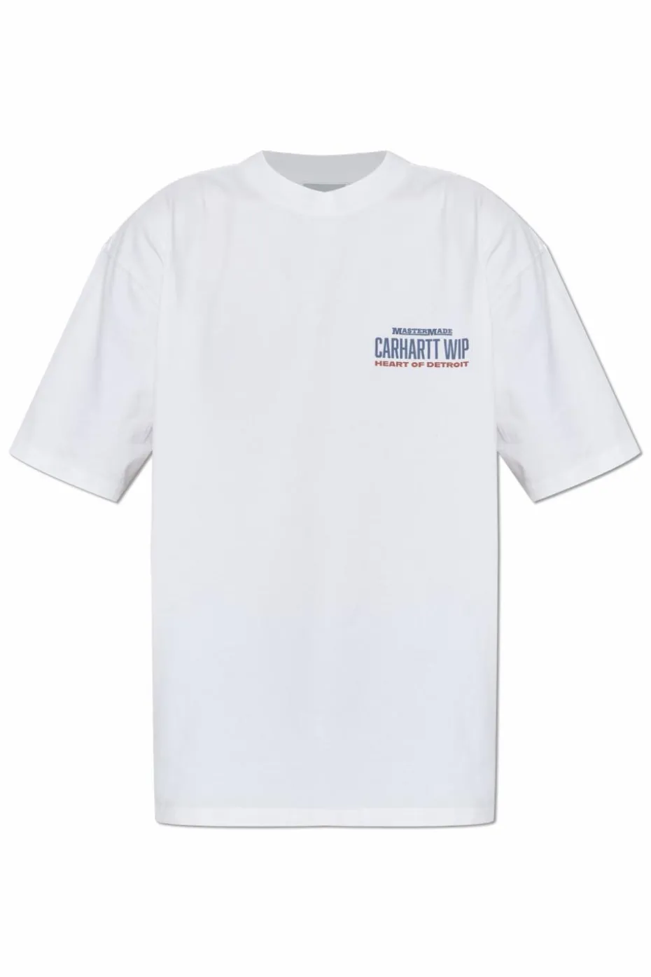 Carhartt WIP BIAŁY T-shirt z logo