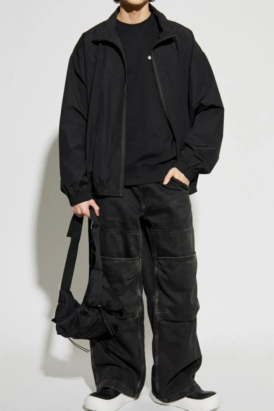 Carhartt WIP CZARNY Bluza typu `oversize`