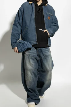 Carhartt WIP CZARNY Bluza z kapturem