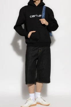 Carhartt WIP CZARNY Bluza z kapturem