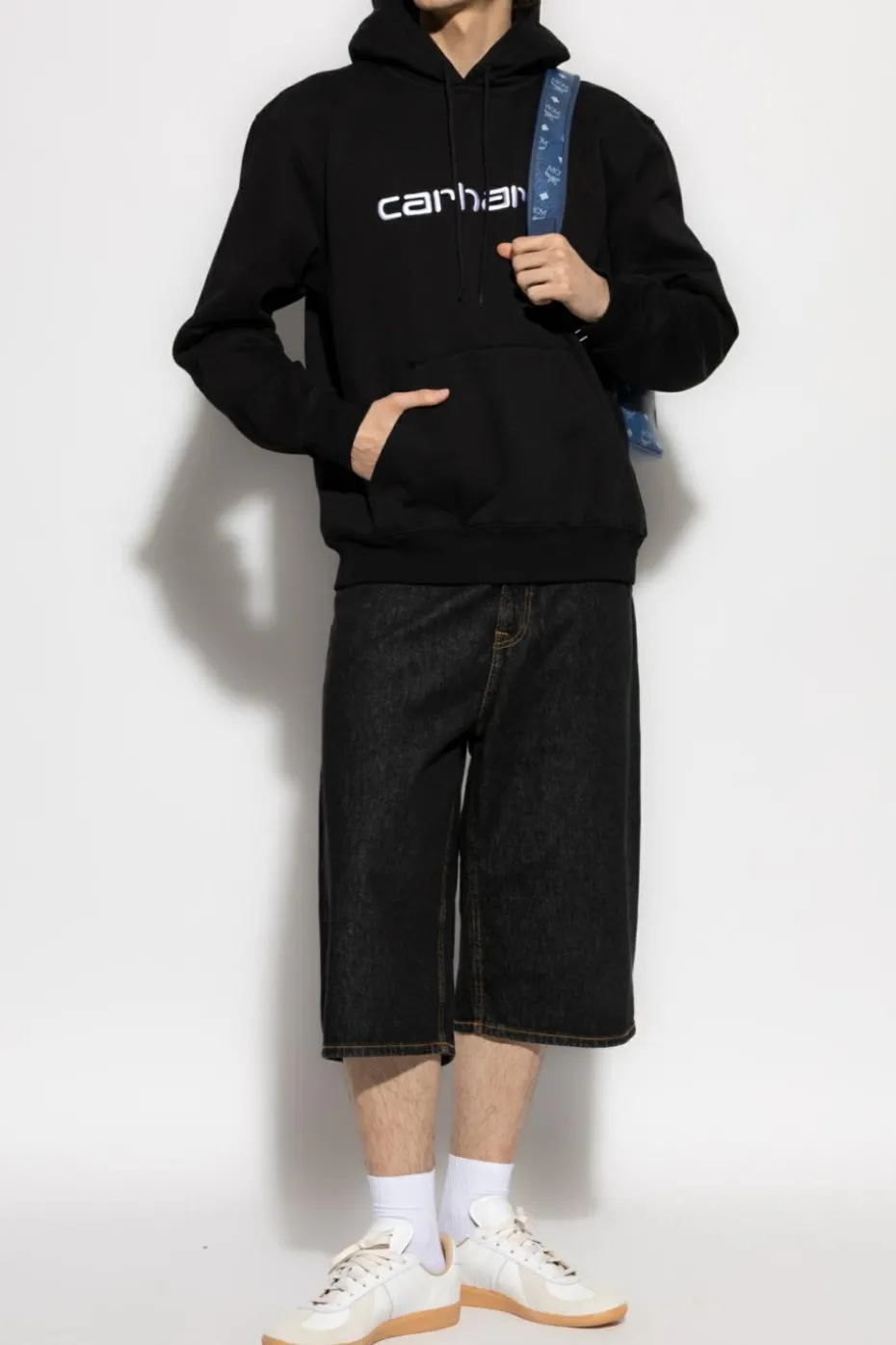 Carhartt WIP CZARNY Bluza z kapturem