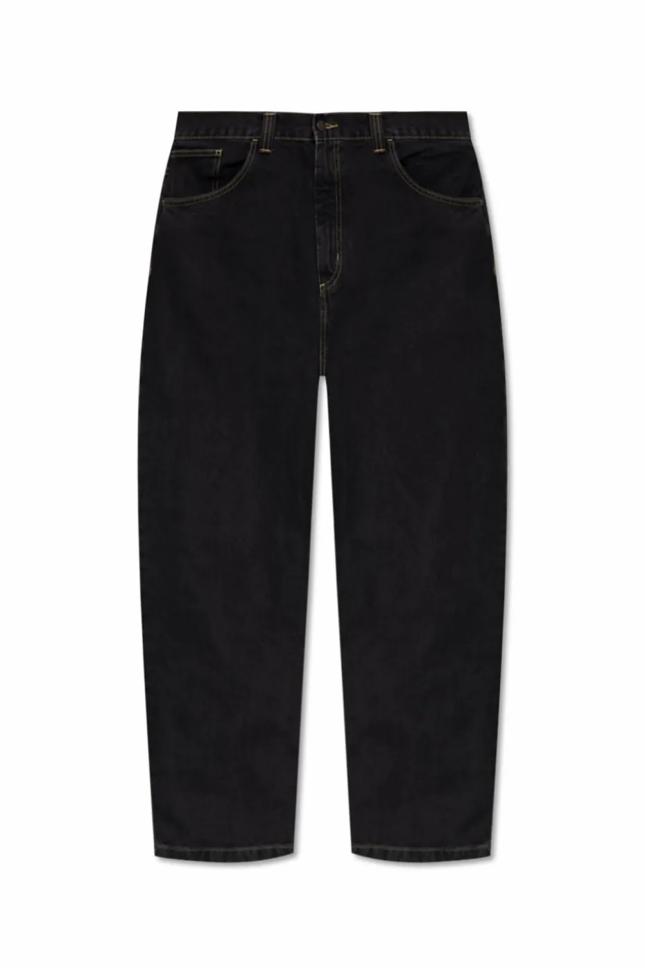 Carhartt WIP CZARNY Jeansy z szerokimi nogawkami